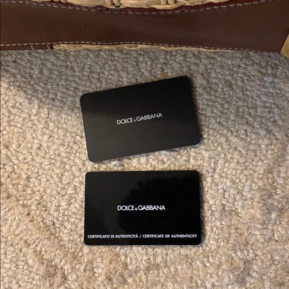 DOLCE & GABBANA D Ring Leather and Raffia Bag - Picture 7 of 10